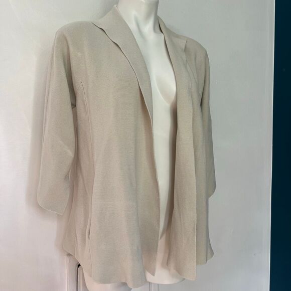 Eileen Fisher Silk Blend Cardigan - Picture 9 of 12